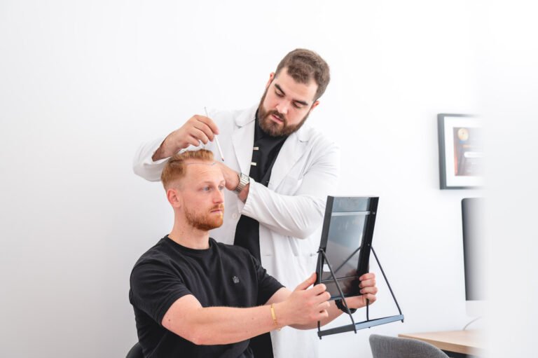 Medidas del Crecimiento Capilar Esperado para Cirugía Capilar Clínica KBO Roquetas de Mar